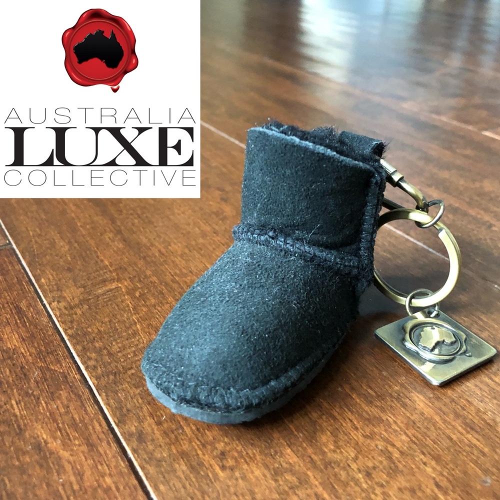 AUSTRALIA LUXE Collection Designer Boot Keychain